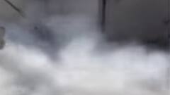 Rajkot: સિવિલમાં ફરી એકવાર ઓક્સિજનની પાઈપ લાઈન થઈ લીક, જુઓ વીડિયો