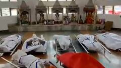 Rajkot:શહેરના સ્મશાનમાં અંતિમ ક્રિયા માટે કેટલા મૃતદેહ છે વેઈટિંગમાં?,જુઓ વીડિયો