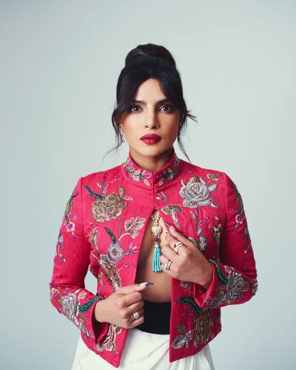 priyanka chopra BAFTA photoshoot