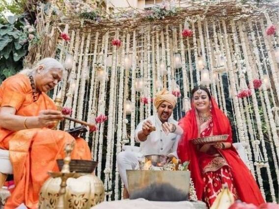 शादी के लिए दीया मिर्जा ने की थी स्पेशल तैयारी, जानिए क्यों पहनी इतनी साधारण साड़ी शादी के लिए दीया मिर्जा ने की थी स्पेशल तैयारी, जानिए क्यों पहनी इतनी साधारण साड़ी