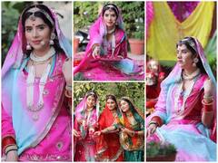 Photos: चारू असोपा ने खूबसूरत अंदाज में की गणगौर पूजा, खूब पसंद आ रहा है ये राजस्थानी लुक