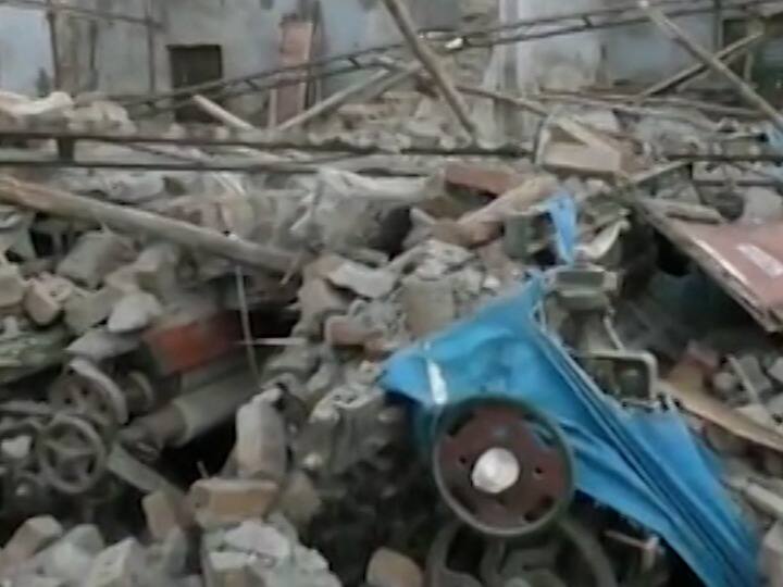 wall of a loom factory in Bhiwandi collapsed three killed and three injured भिवंडीत यंत्रमाग कारखान्याची भिंत कोसळली, तीन मजुरांचा मृत्यू तर तीन जण जखमी