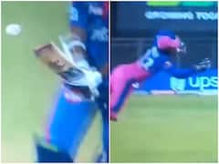 Watch: Sanju Samson Takes A Brilliant One-Handed Diving Catch To Dismiss Shikhar Dhawan