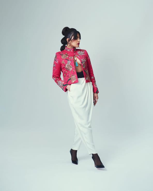 priyanka chopra BAFTA photoshoot