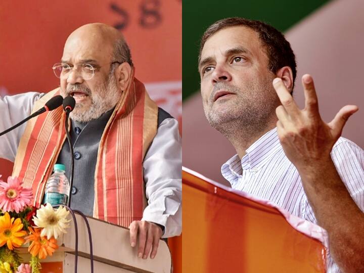 ABP News C Voter Survey How satisfied are people with the work of Home Minister Amit Shah and Congress MP Rahul Gandhi ABP News-C Voter Survey: गृह मंत्री अमित शाह के कामकाज से कितने संतुष्ट हैं लोग? जानिए जनता की राय