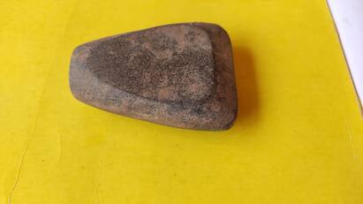 Discovery of agricultural stone products below கீழடியில் விவசாய கல் பொருட்கள் கண்டுபிடிப்பு