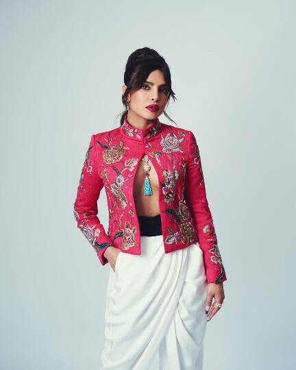 priyanka chopra BAFTA photoshoot
