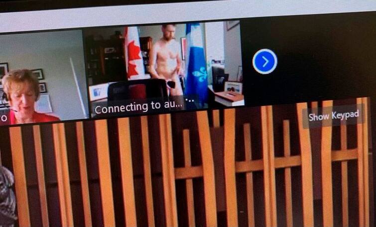 Canadian MP has made a mistake, MP William Amos appeared naked during a digital meeting of the House of Commons ਸਾਂਸਦ ਤੋਂ ਹੋਈ ਵੱਡੀ ਗਲਤੀ, ਵੀਡੀਓ ਕਾਨਫਰੰਸ 'ਚ ਦਿੱਸਿਆ ਨਿਰਵਸਤਰ, ਜਾਣੋ ਪੂਰਾ ਮਾਮਲਾ