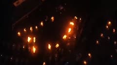 Covid Attack: श्मशान घाटों से डराने वाली तस्वीरें, नहीं बुझ रही चिताओं की आग