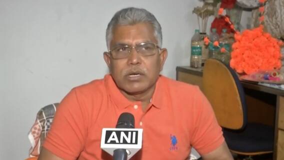 Mamata Banerjee fears defeat, hence asking to club poll phases: Dilip Ghosh