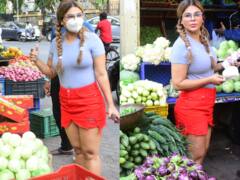 मार्केट में सब्जियां खरीदने पहुंचीं Rakhi Sawant, दाम सुनकर भड़कीं और खाली हाथ लौटीं वापस