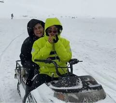 In Pics | पृथ्वीवरील स्वर्गाला भेट देऊन परतली सारा अली खान