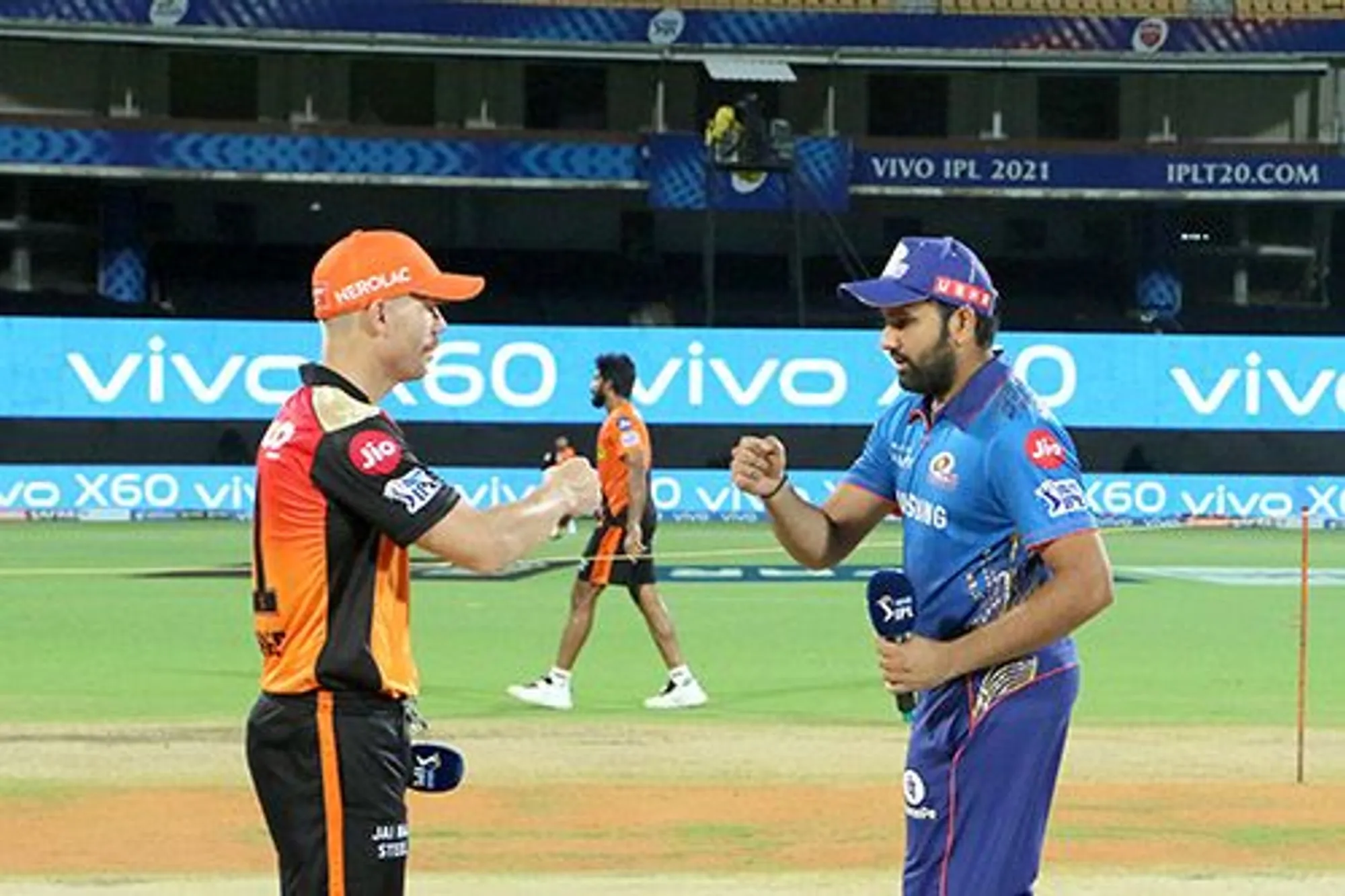 IPL 2021 : ஹைதராபாத் அணிக்கு 151 ரன்கள் இலக்கு