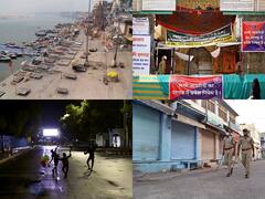 IN PICS | Ganga Ghat Deserted, No Devotees At Ajmer Dargah - How Various Areas Are Observing Covid-19 Restrictions