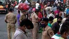 Dadar vegetable Market मध्ये पोलिसांचा मोठा बंदोबस्त, नियम मोडणाऱ्यांवर कारवाई