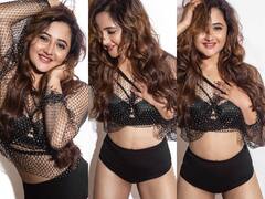 Photos: ब्लैक ऑउटफिट में बेहद बोल्ड लुक देती नजर आईं Rashmi Desai, जमकर वायरल हो रही हैं तस्वीरें