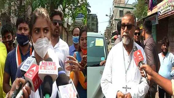 West Bengal Election 2021: পঞ্চম দফায় বরানগরে দিনভর অশান্তি, বিজেপি প্রার্থীকে ঘিরে বিক্ষোভ