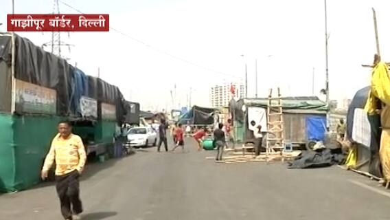 Delhi Farmer Protest : दिल्लीत कोरोनाचा कहर, गाझीपूर सीमेवर शेतकऱ्यांचं आंदोलन सुरूच, काय आहे परिस्थिती?