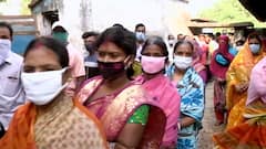 Ground Report: बर्धमान के पोलिंग बूथ पर Corona से बचाव के लिए खास तैयारियां, लोग भी सजग