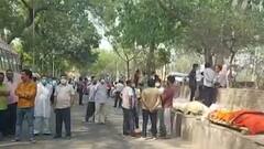 Covid Attack: हिंडन मोक्षधाम पर शवों की लंबी कतार, टोकन के बाद हो रहा अंतिम संस्कार | Ghaziabad