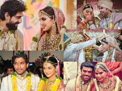 Kajal Aggarwal पासून Allu Arjun पर्यंत, ग्रॅण्ड वेडिंग करणारे साऊथ सुपरस्टार्स