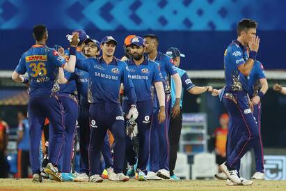 mi win against srh IPL 2021 : ஹைதராபாத் அணியை வீழ்த்தியது மும்பை : 16 ரன்கள் வித்தியாசத்தில் வெற்றி