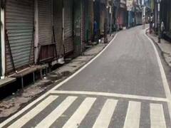 UP Sunday Lockdown: बलिया की सड़कों पर पसरा सन्नाटा, बसों में कम दिखी यात्रियों की संख्या  