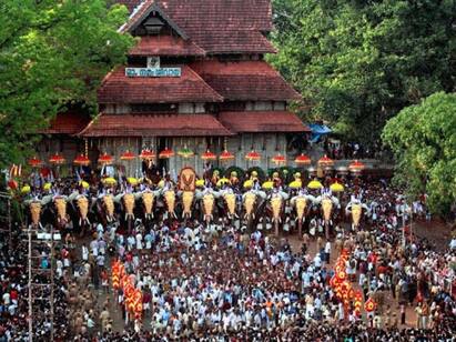 thrissur pooram can not be cancelled says minister shailaja திருச்சூர் பூரம் நடக்கும்.. கொண்டாட்டங்களை முழுமையாக நிறுத்தமுடியாது - கேரள அமைச்சர் ஷைலஜா..