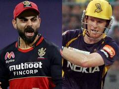IPL 2021 RCB vs KKR Score : डिव्हिलियर्स, मॅक्सवेलचा झंझावात, बंगळुरुचं कोलकात्यासमोर 205 धावांचं आव्हान
