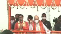 West Bengal Election 2021: বেথুয়াডহরিতে রোড শো Amit Shah-এর
