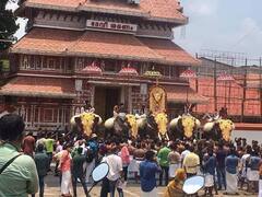 Trissur Pooram Celebrations: ఏనుగులపై ఉత్సవమూర్తుల ఊరేగింపు | ABP Desam