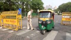 Delhi में Weekend Curfew के दौरान सख्ती से हो रही है जांच, Rajiv Chowk पर पसरा सन्नाटा