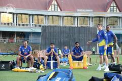 பயிற்சியில் தீவிரம் காட்டும் சென்னை சூப்பர் கிங்ஸ்