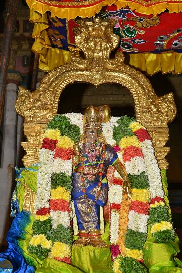 நான்காம் நாள் மாலையில் அம்மன்