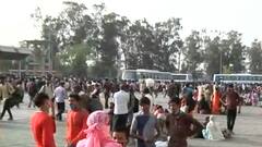 Delhi : आज रात 10 बजे से लगेगा Lockdown, एलान के बाद से पलायन का दौर शुरू | Ghanti Bajao