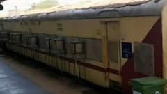 रुग्णालय कमी पडल्याने कोरोना रुग्णांसाठी रेल्वे आयसोलेशन बेड,तापमानामुळे डब्यांवर गोणपाट,कुलरचा वापर