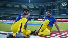 பயிற்சியில் தீவிரம் காட்டும் சென்னை சூப்பர் கிங்ஸ்