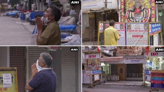 वर्षभरापासून प्रत्येक सण हा साध्याच पद्धतीनं साजरा केला जात आहे. मध्यंतरीच्या काळास भक्तांच्या दर्शनासाठी मंदिराची कवाडं खुली करण्यात आली होती. पण, कोरोनाच्या वाढत्या प्रादुर्भावामुळं पुन्हा एकदा मंदिरं बंद करण्याचा निर्णय महाराष्ट्रात घेण्यात आला.