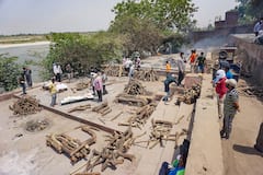 IN PICS | Dead Bodies Pile Up At Crematoriums & Burial Grounds In Kanpur, Ahmedabad As COVID Cases Surge