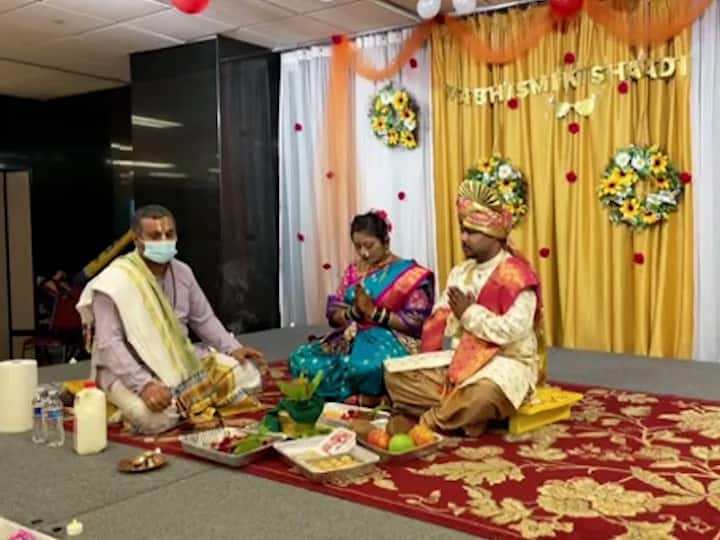 Coronavirus | पंढरपूरची लेक एकटीच विवाहासाठी अमेरिकेला, सातासमुद्रापार बांधली लग्नगाठ