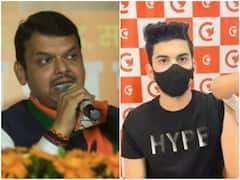 Devendra Fadnavis Issues Clarification After Photo Of His 22-Yr-Old Nephew, Tanmay Fadnavis, Taking 2nd Vax Shot Goes Viral