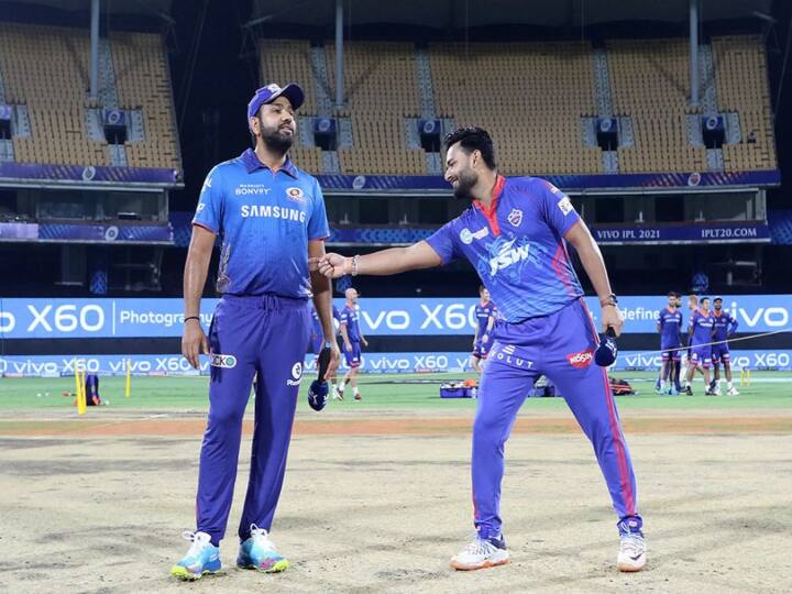 DC vs MI Score IPL 2021 Live Score Delhi Capitals vs Mumbai Indians first innings score highlights DC vs MI, 1st Innings Score: டெல்லி அணிக்கு 138 ரன்களை இலக்காக நிர்ணயித்த மும்பை..