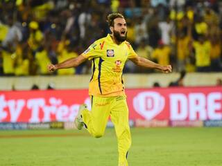 Imran Tahir posts film dailogue in twitter to celebrate CSKs win over RR in IPL 2021 குழந்தை நீ எங்க 6வது முகத்தை பார்த்ததில்லைய... ட்விட்டரில் தெறிக்கவிடும் இம்ரான் தாஹிர்