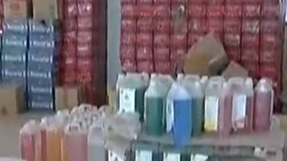 Vadodara:ગોરવાની BIDCની એક કંપનીમાંથી કેટલી કિંમતનું ઝડપાયું નકલી સેનેટાઈઝર?,જુઓ વીડિયો