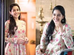 Mirnalini Ravi Pics : Dubsmash குயின் மிருணாளினி லேட்டஸ்ட் பிங்க் பியூட்டி ஃபோட்டோஸ்..