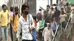 Delhi Lockdown | दिल्लीतील मजुरांनी धरली गावाची वाट; आनंद विहार बसस्थानकातून 'माझा'चा रिपोर्ट