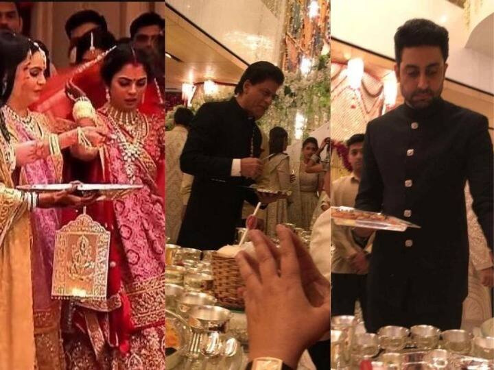 मुकेश अंबानी की बेटी ईशा अंबानी की शादी साल 2018 में हुई थी. इस शादी में देश और विदेश की कई जानी-मानी शख्सियत शामिल हुई थीं. ईशा की शादी में कई स्टार्स की खाना परोसते हुए तस्वीरें वायरल हुई थीं.