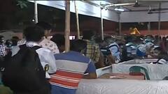 West Bengal Election 2021: ষষ্ঠ দফার আগে রায়গঞ্জে ভোটকর্মীদের ভিড়, শিকেয় দূরত্ববিধি