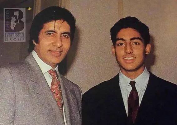 त्यावेळी परिस्थिती अशी बनली होती की अभिषेकला परदेशातील अभ्यास मध्यभागी सोडून परत बोलवण्यात आले. अभिषेकनेही चांगल्या मुलाचे कर्तव्य पार पाडले आणि शिक्षण सोडून वडिलांना प्रत्येक गोष्टीत मदत केली. (Photo Credit - Social Media)