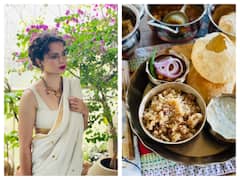 Kangana Ranaur Reacts On Being Trolled For Posting Pic Of 'Prasadam Thali' With Onions